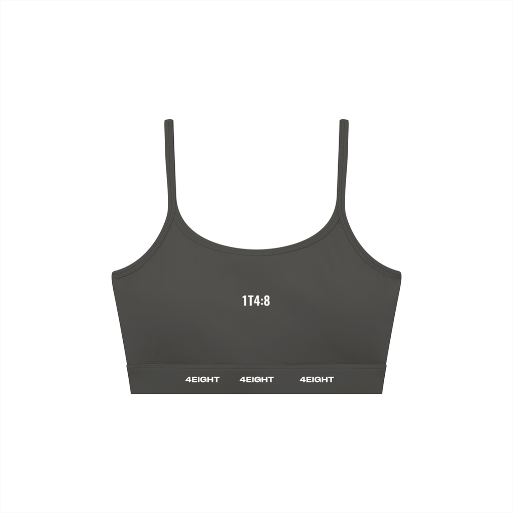 Women's Solid U-Neck Sports Bra