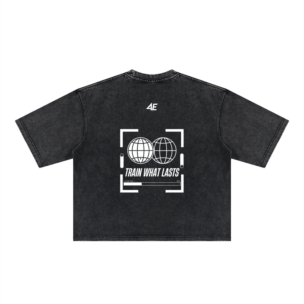 Unisex Heavyweight Mineral Wash Boxy T-Shirt
