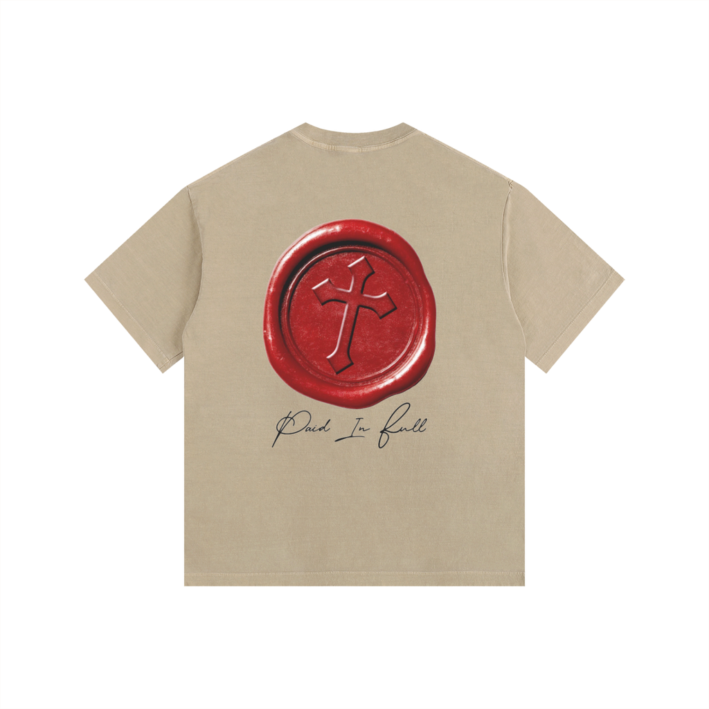 Vintage Washed Oversized Cotton T-Shirt
