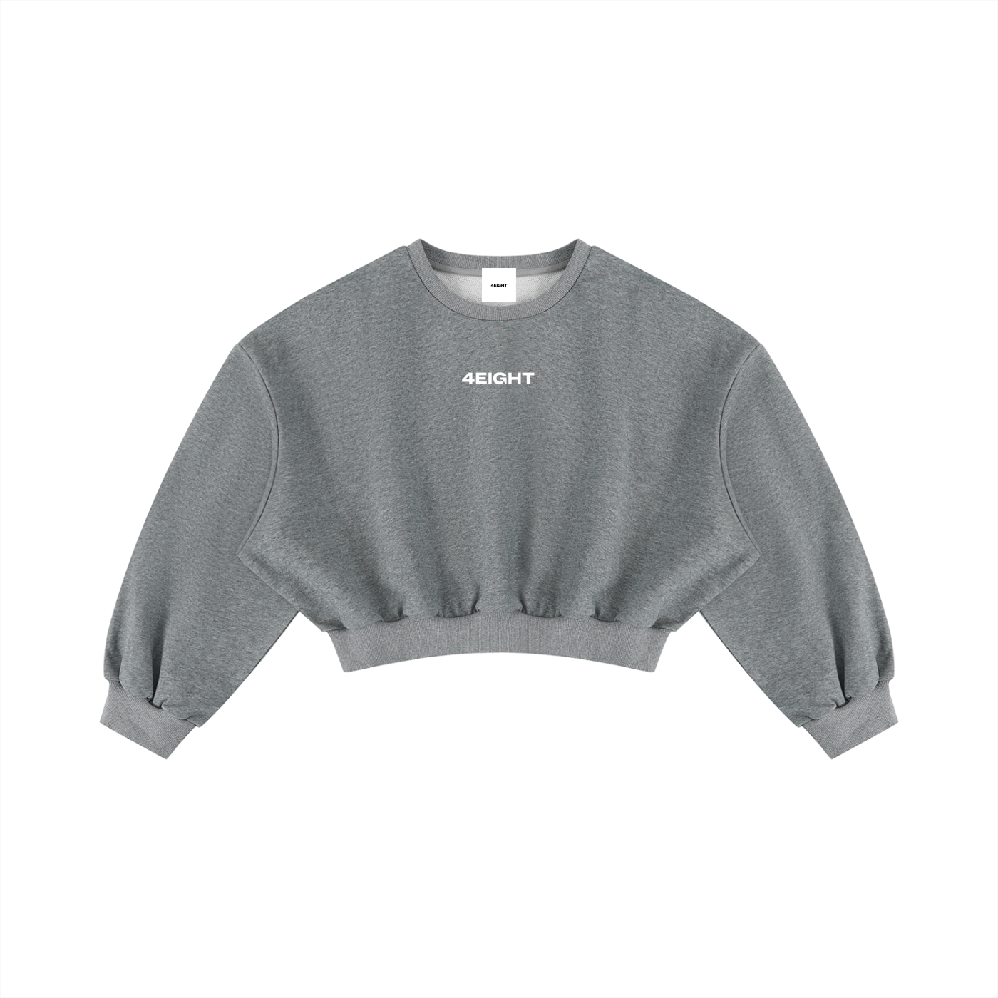 Women's Boxy Cropped Crewneck Sweatshirt