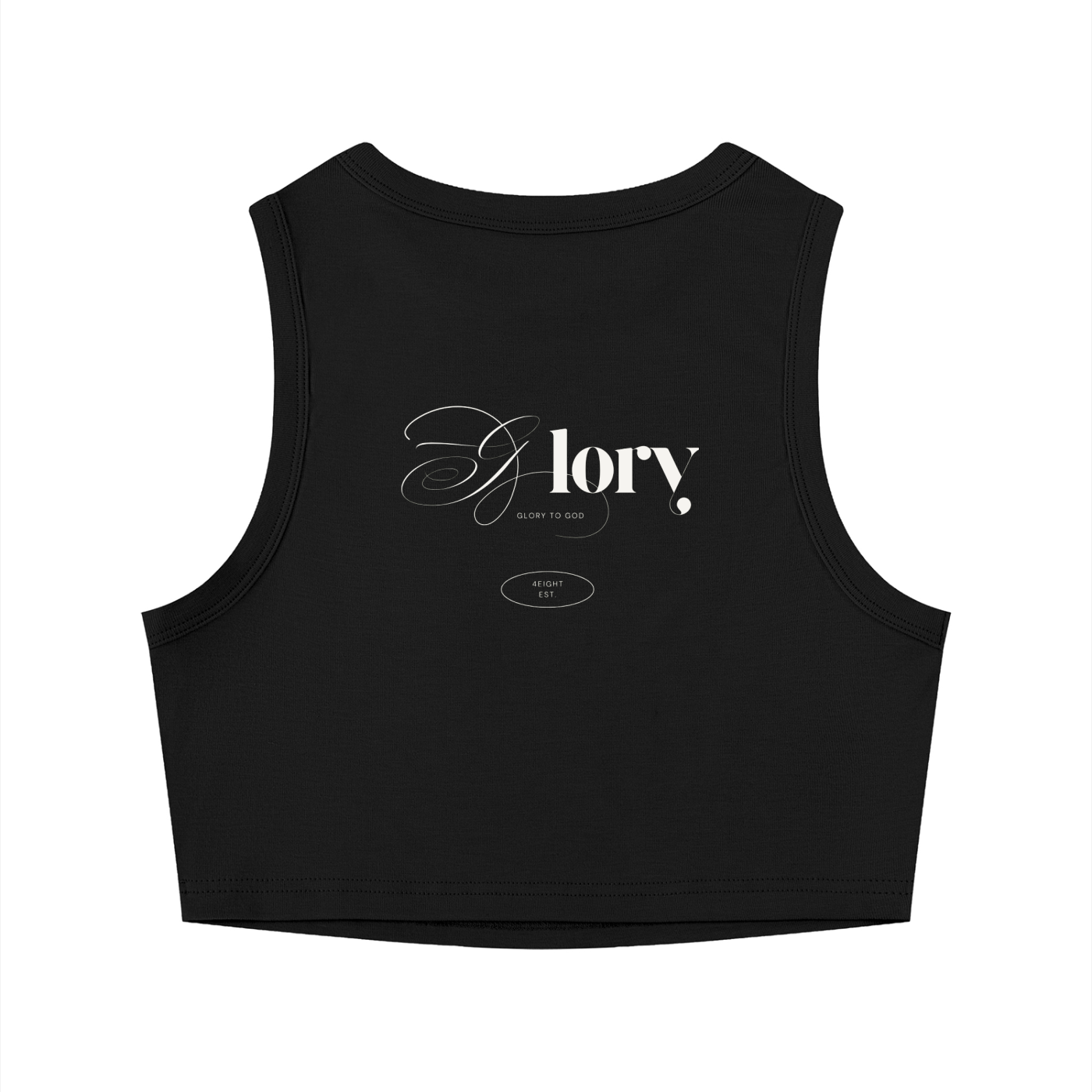 Women's Tight Crewneck Crop Tank Top