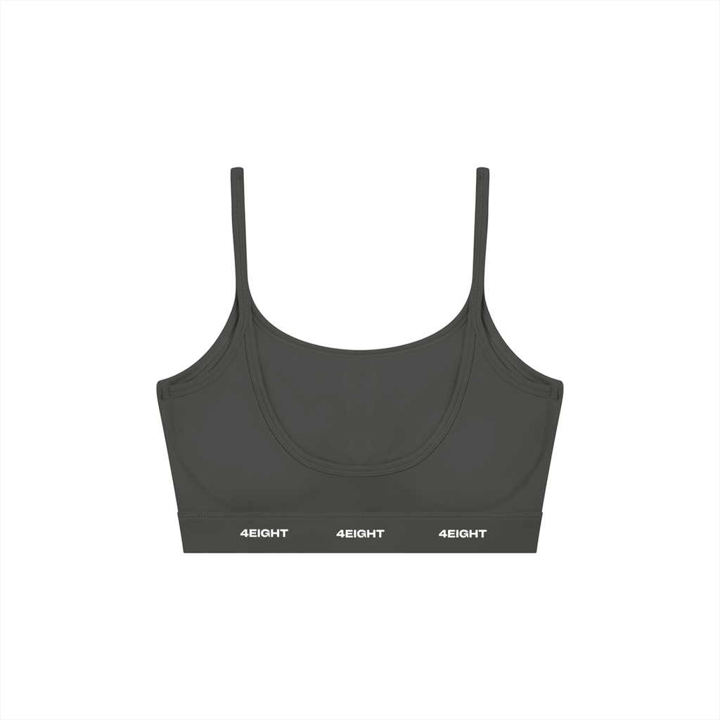 Women's Solid U-Neck Sports Bra