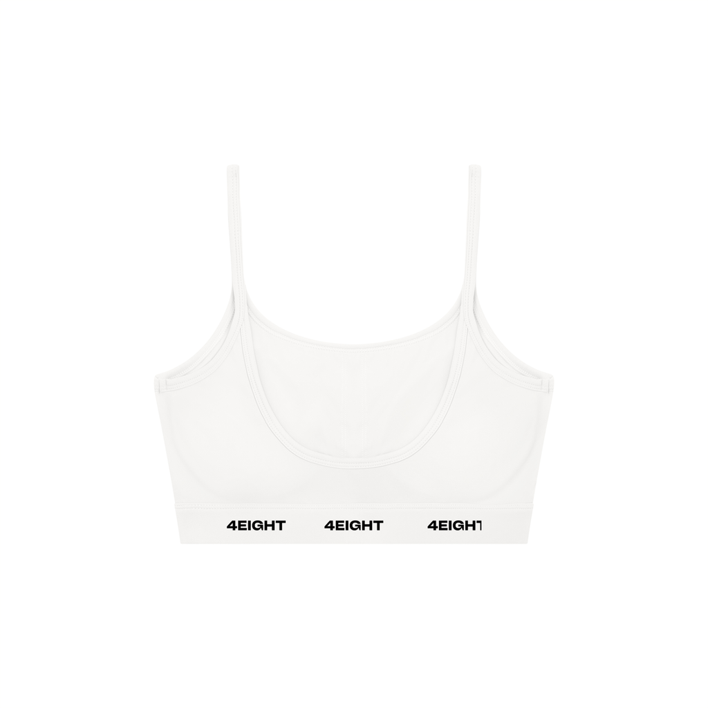 Women's Solid U-Neck Sports Bra