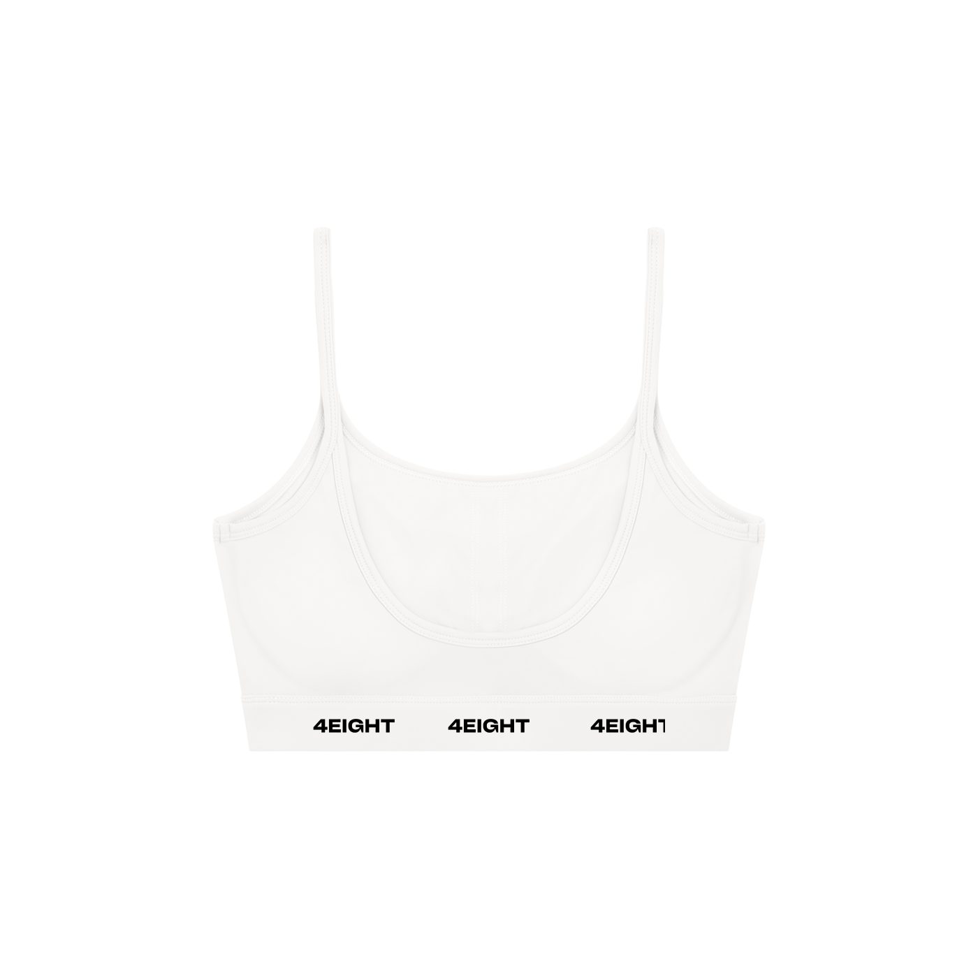 Women's Solid U-Neck Sports Bra