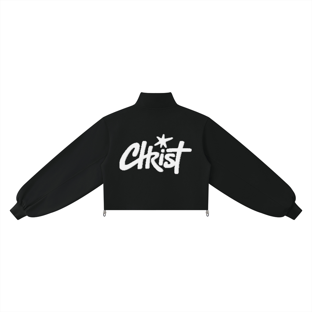 Women’s Mock-Neck Quarter-Zip Sweatshirt