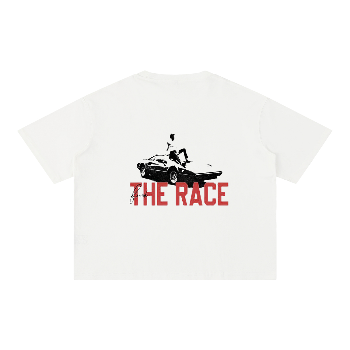 Mineral Wash Boxy Cotton T-Shirt