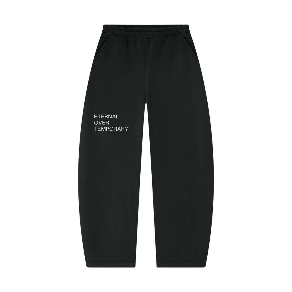Unisex Barrel Leg Sweatpants
