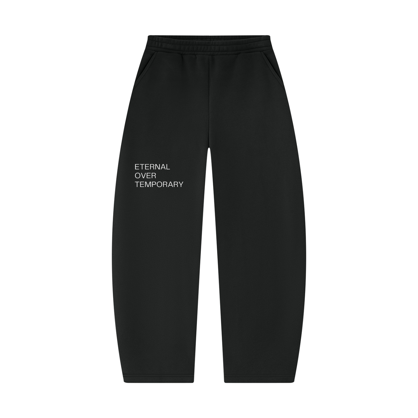 Unisex Barrel Leg Sweatpants