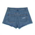 Women’s Vintage Wash High Rise Denim Shorts