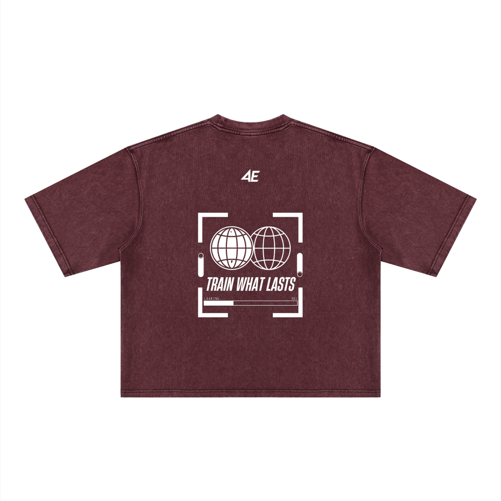 Unisex Heavyweight Mineral Wash Boxy T-Shirt