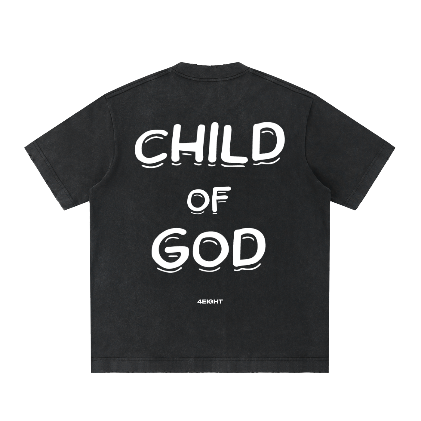Heavyweight Vintage Washed Frayed T-Shirt