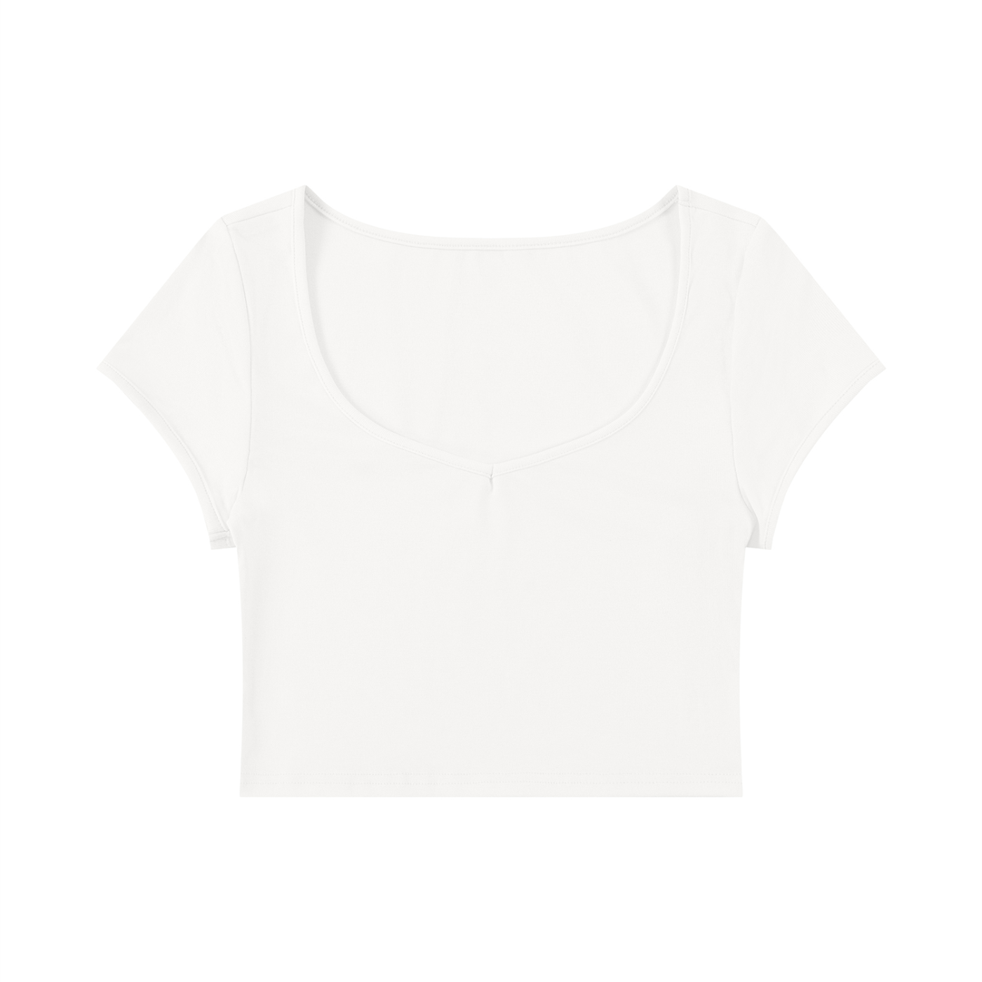 Women's Slim Cap Sleeve Crop T-Shirt