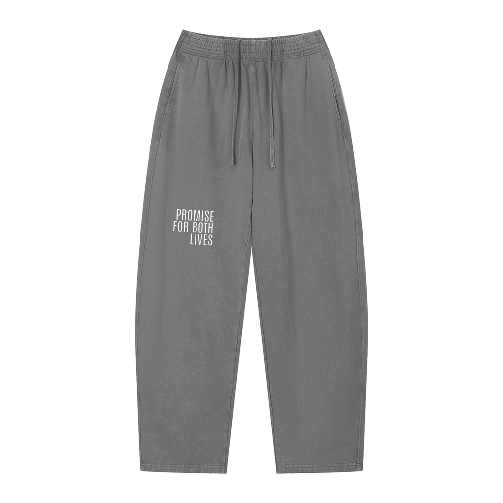 Unisex Vintage Wash Loose Sweatpants