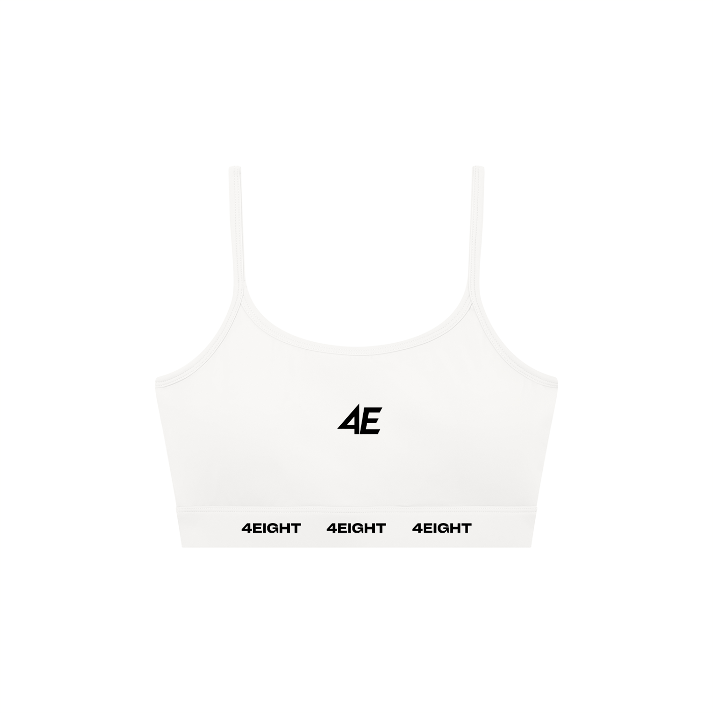 Women's Solid U-Neck Sports Bra