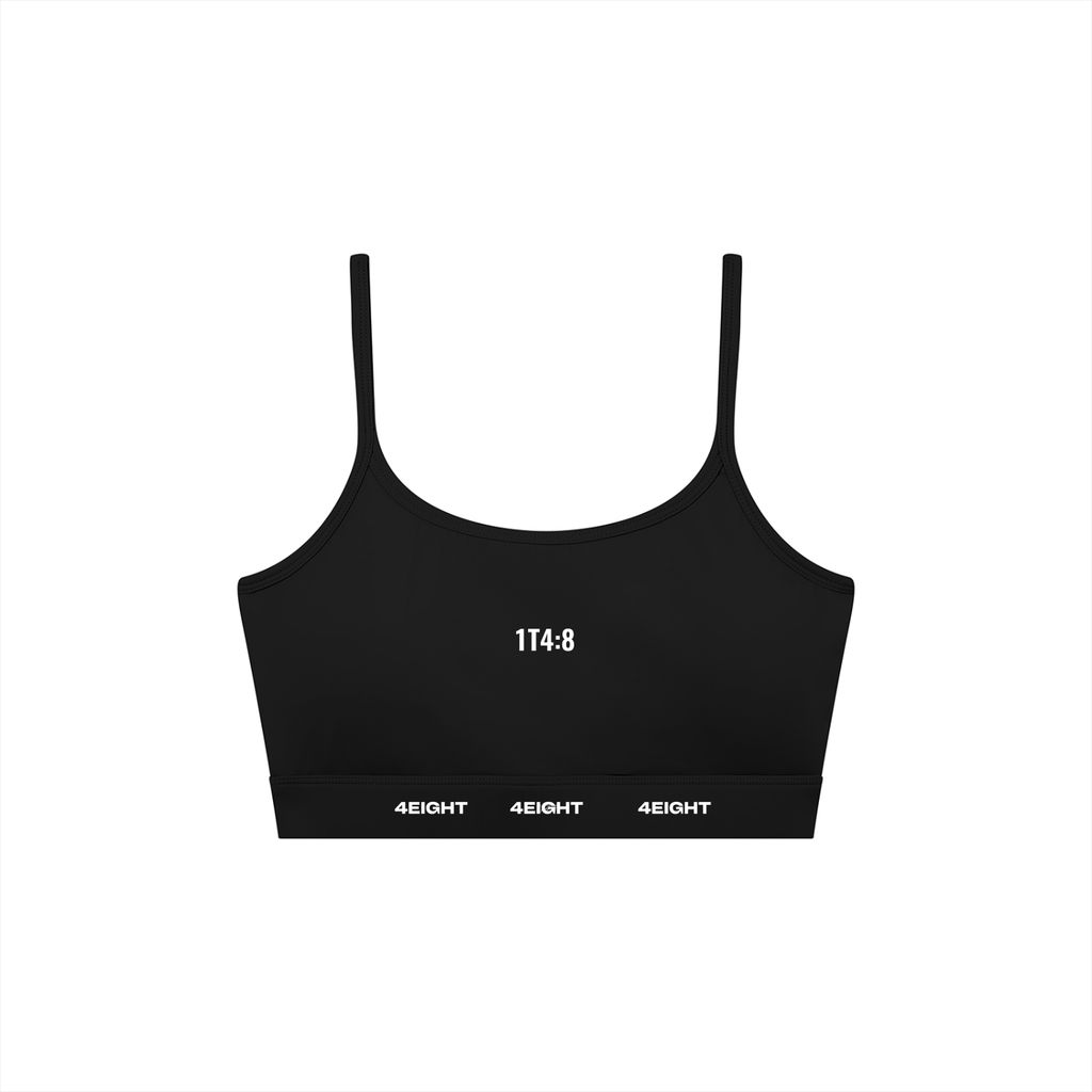 Women's Solid U-Neck Sports Bra