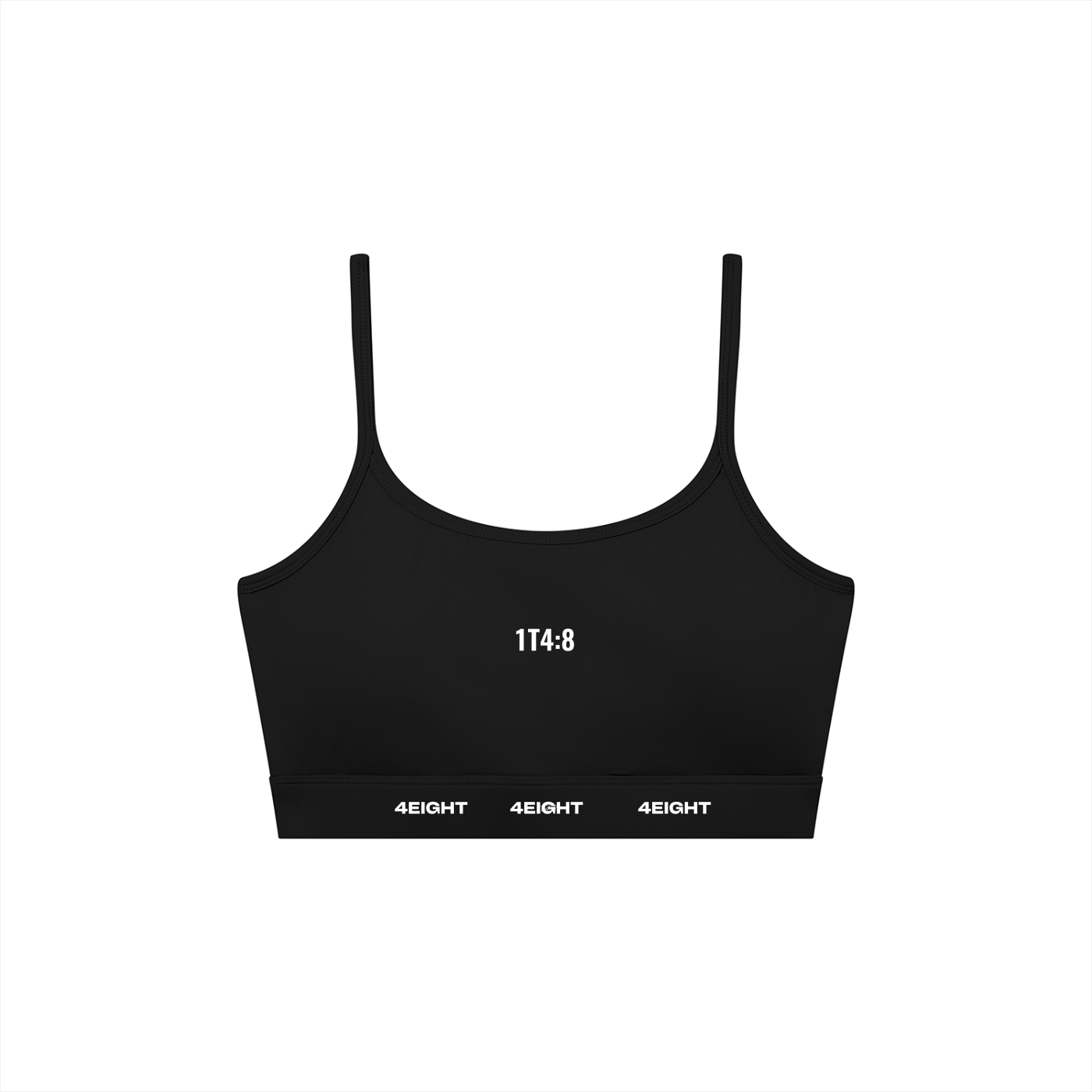 Women's Solid U-Neck Sports Bra
