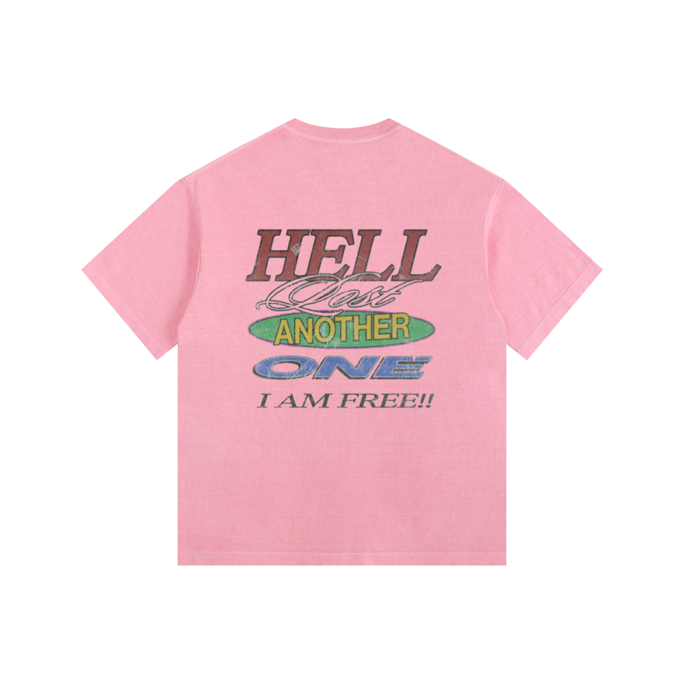 Vintage Washed Oversized Cotton T-Shirt