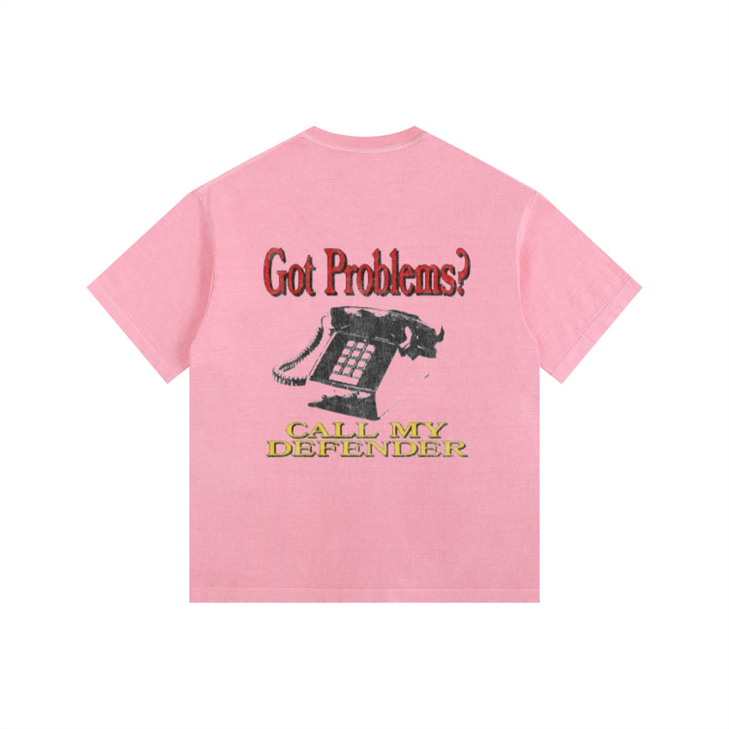 Vintage Washed Oversized Cotton T-Shirt