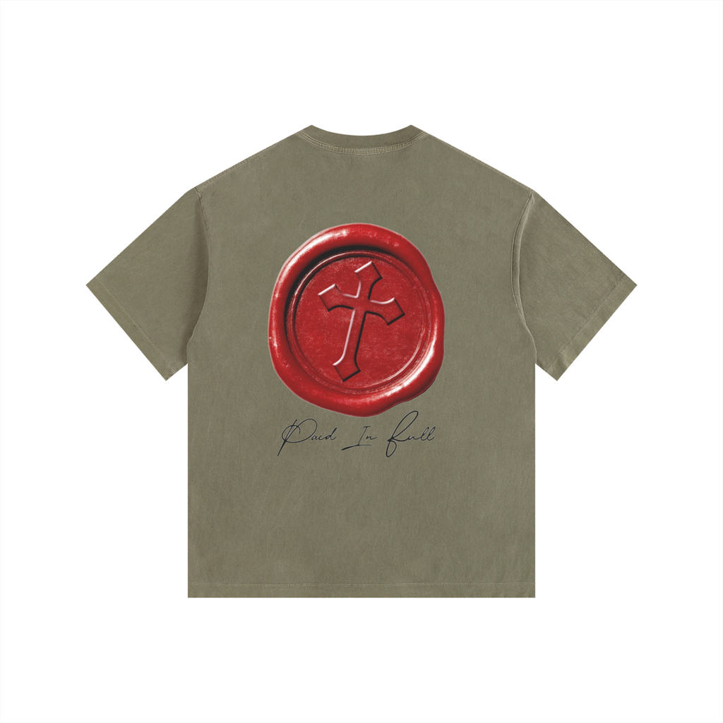 Vintage Washed Oversized Cotton T-Shirt