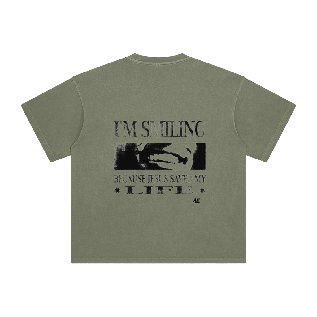 Enzyme Washed T-Shirt