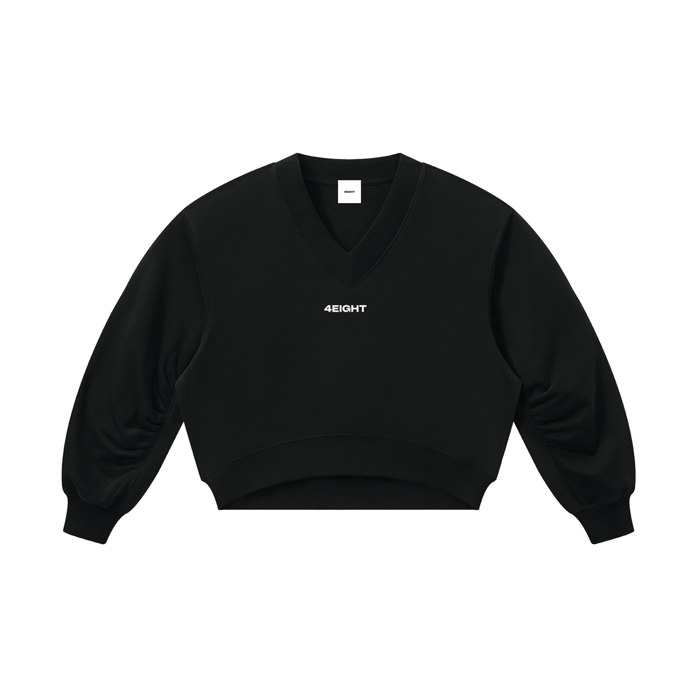 Women’s Crop V-Neck Sweatshirt