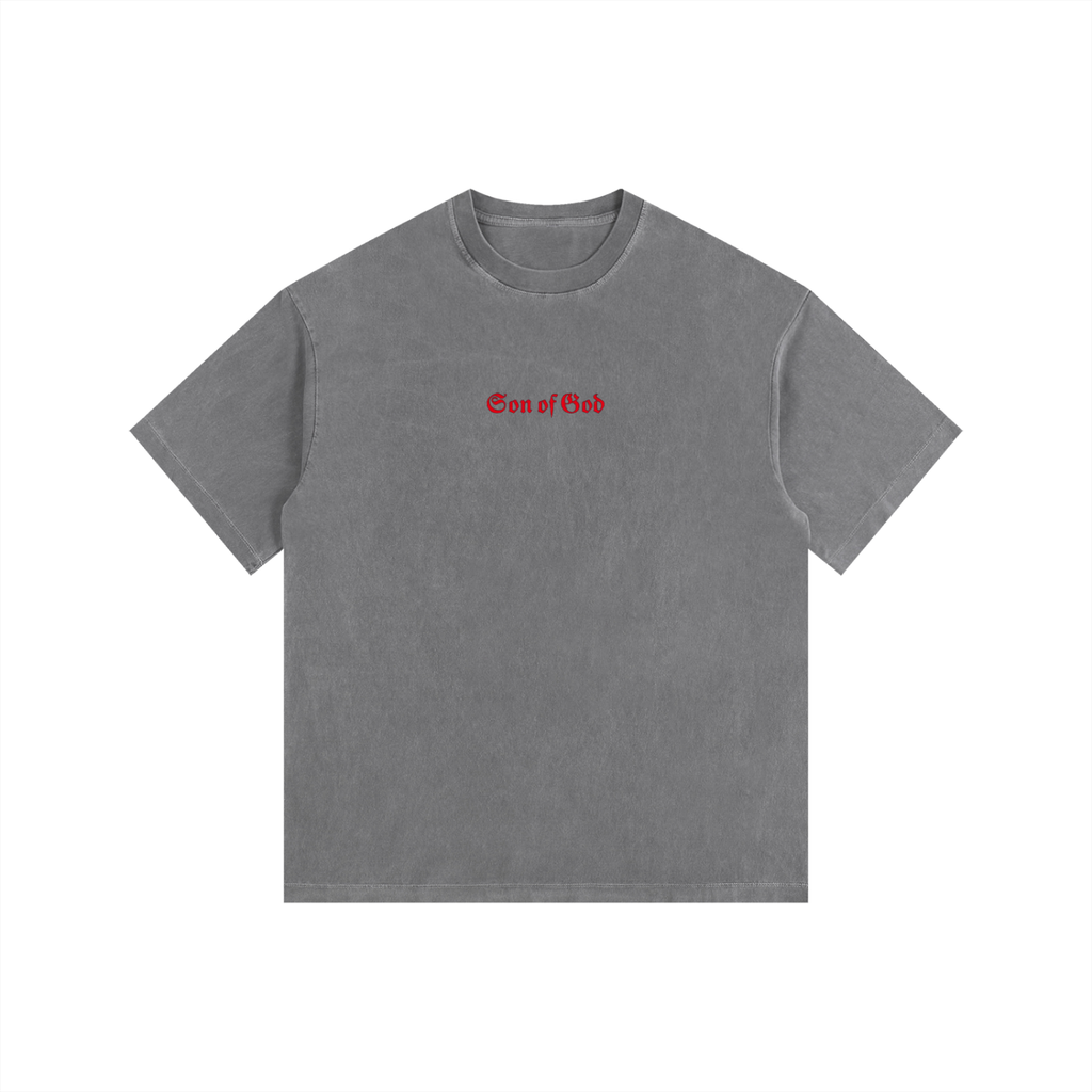 Vintage Washed Oversized Cotton T-Shirt