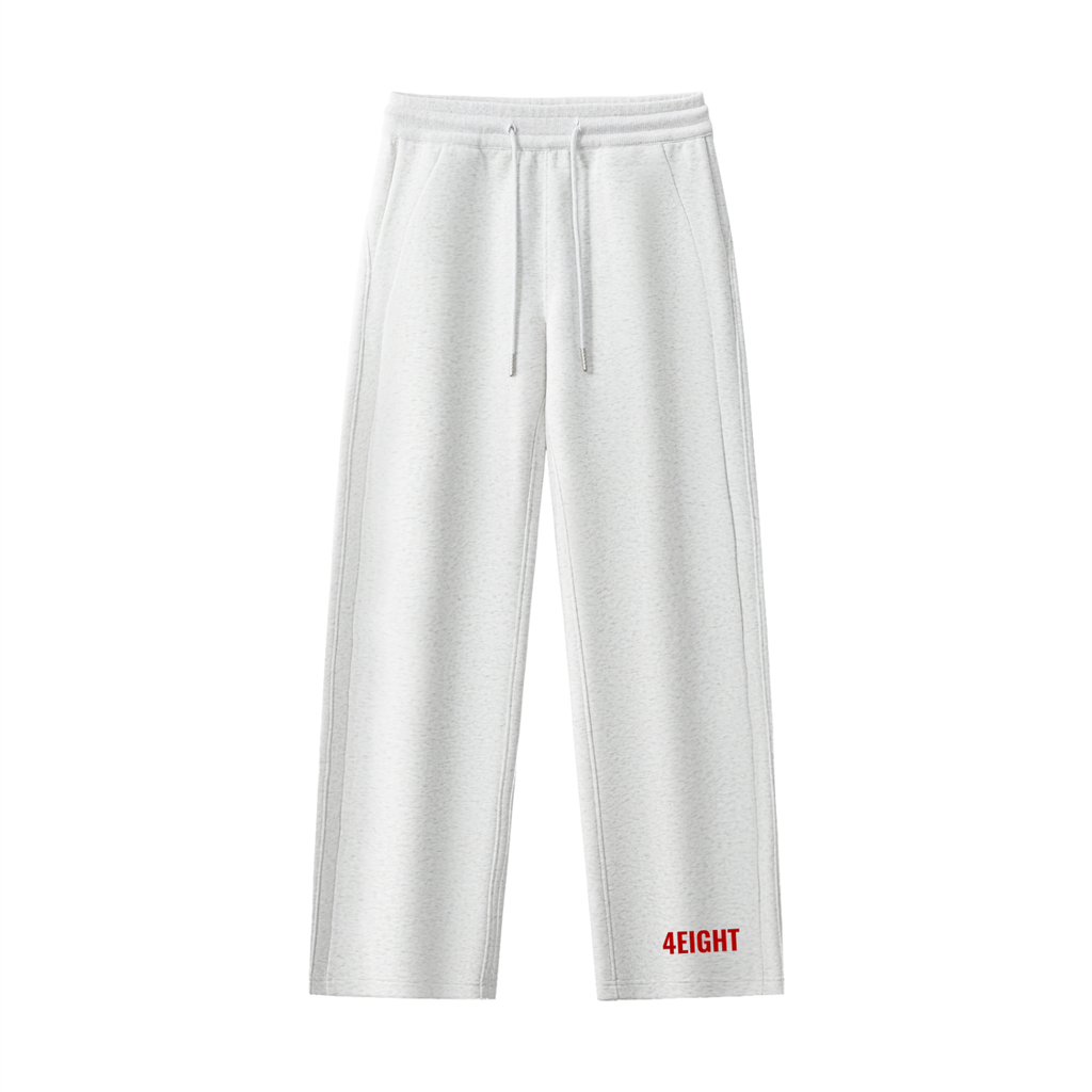 Essential Drawstring Straight-Leg Sweatpants