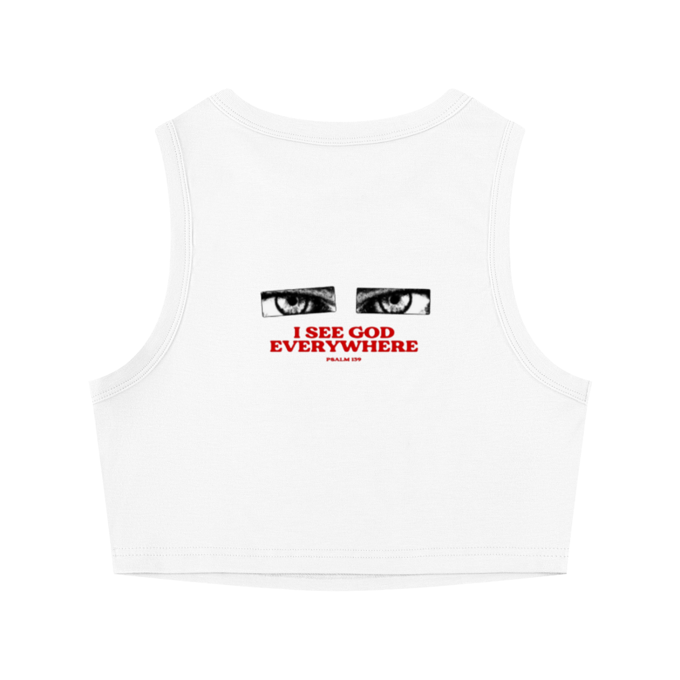 Women's Tight Crewneck Crop Tank Top