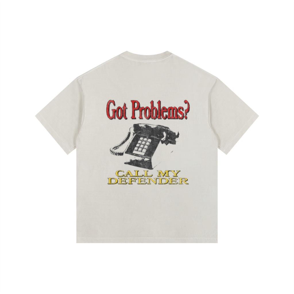 Vintage Washed Oversized Cotton T-Shirt
