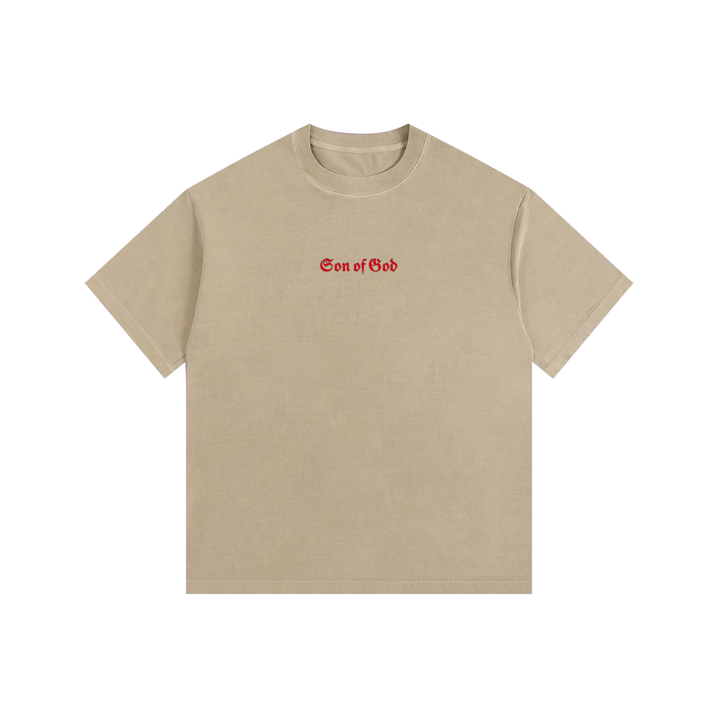Vintage Washed Oversized Cotton T-Shirt