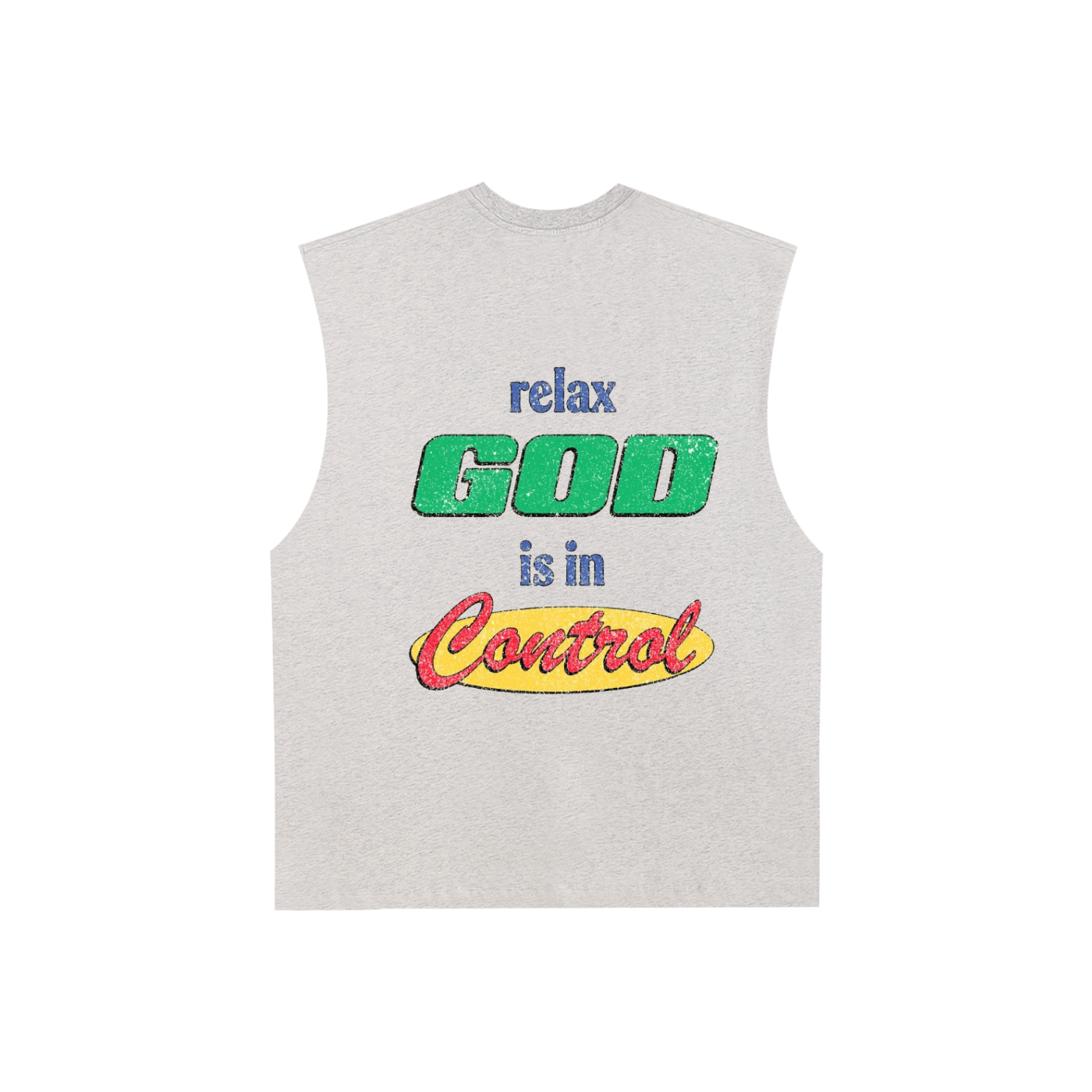 Raw Edge Cotton Tank Top