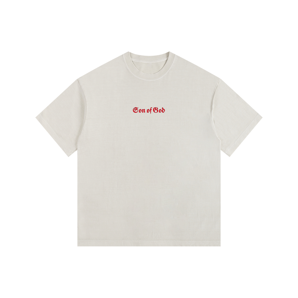 Vintage Washed Oversized Cotton T-Shirt
