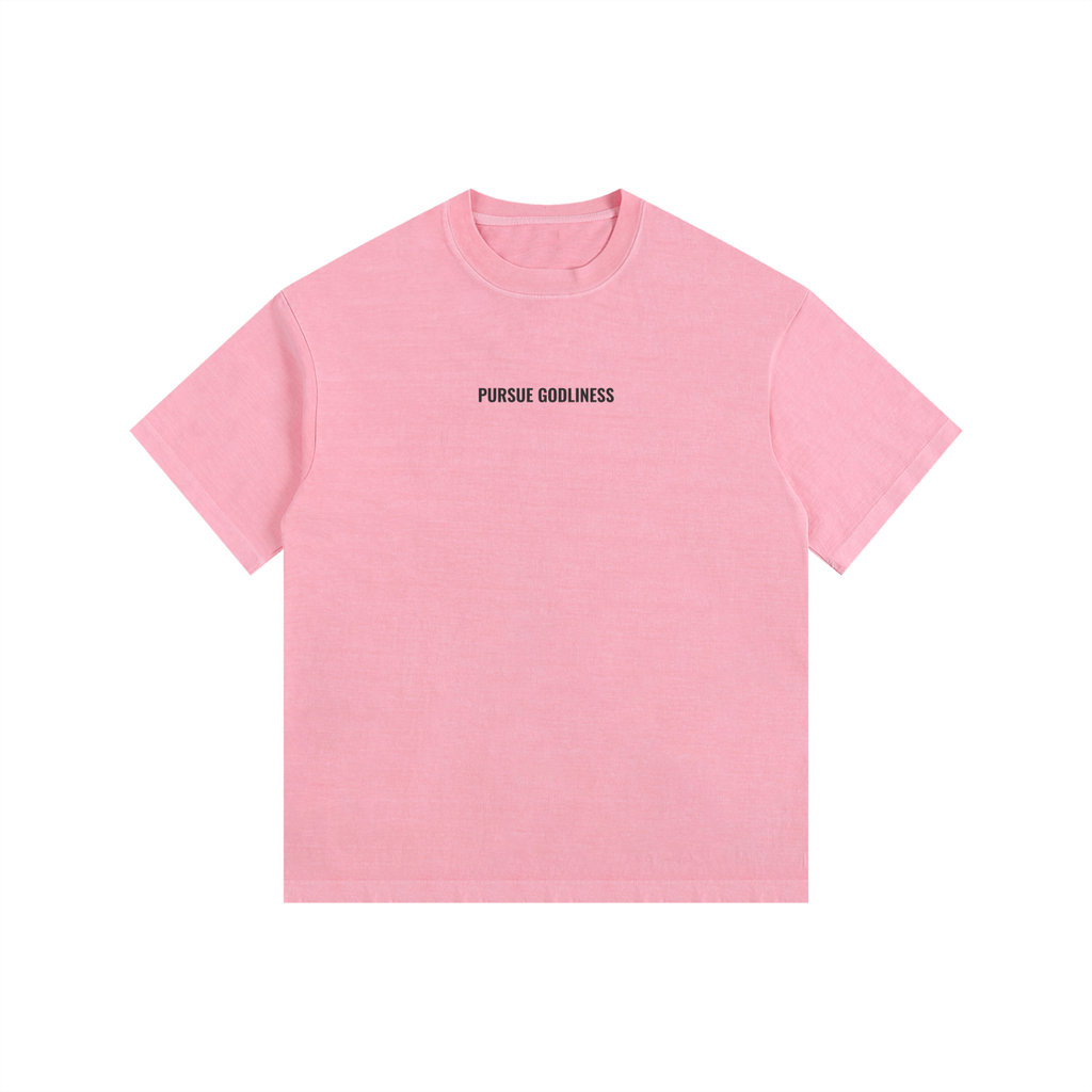 Vintage Washed Oversized Cotton T-Shirt