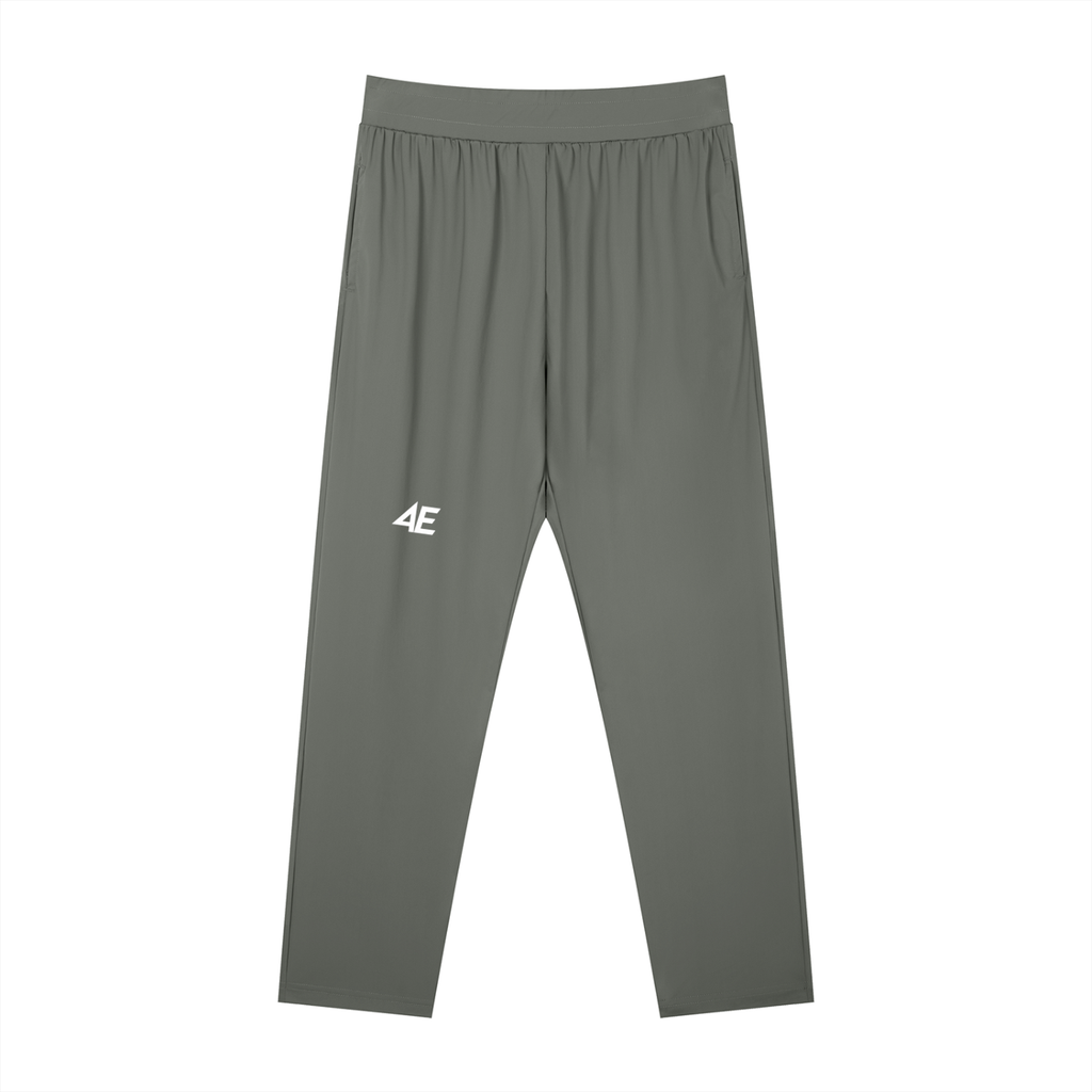 Men's Straight Leg Elastic Waist Pants