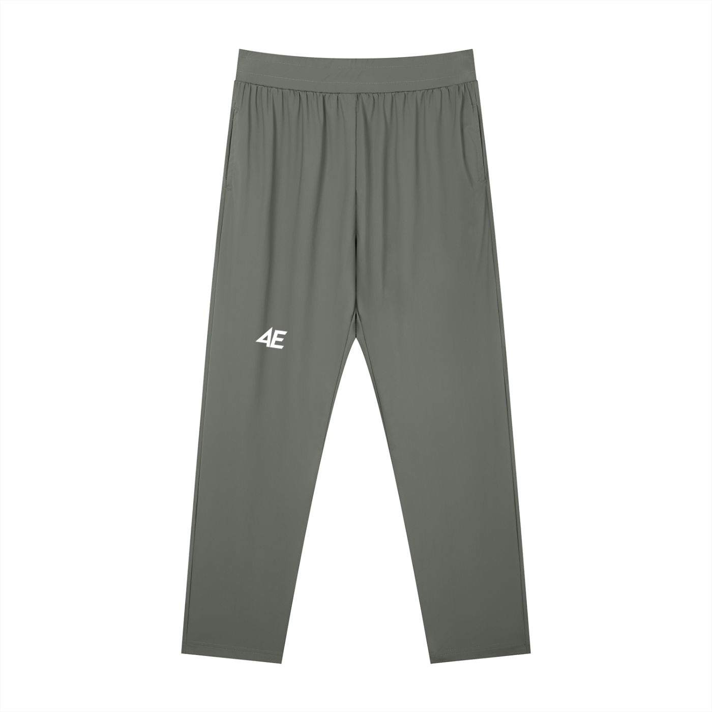 Men's Straight Leg Elastic Waist Pants