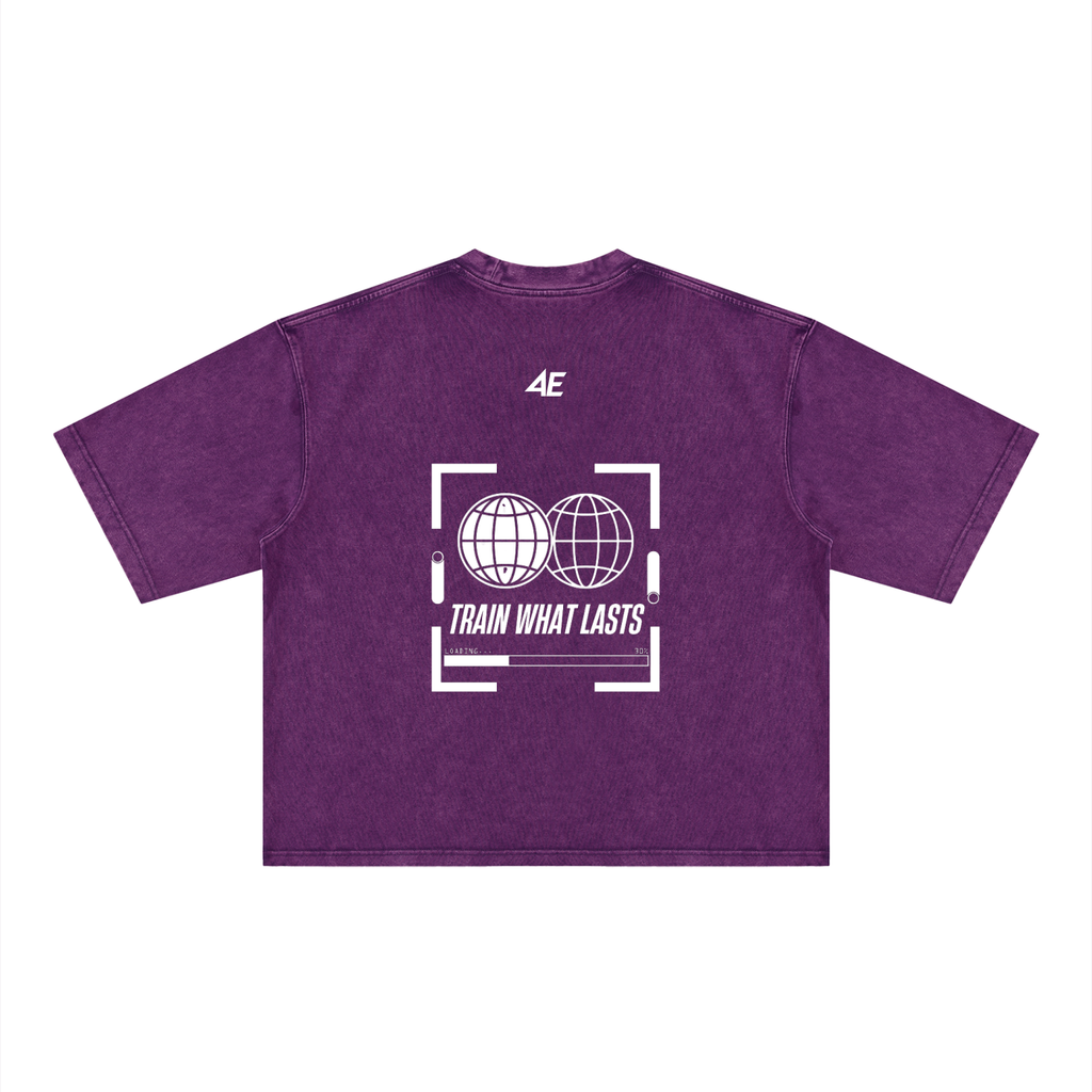 Unisex Heavyweight Mineral Wash Boxy T-Shirt