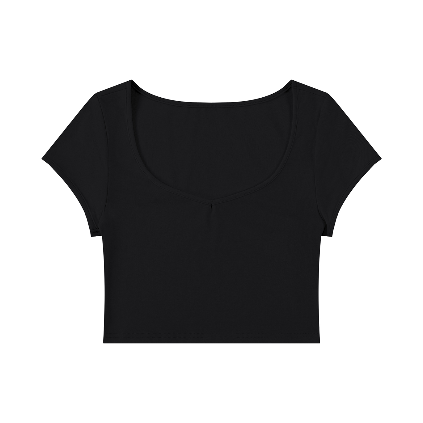 Women's Slim Cap Sleeve Crop T-Shirt