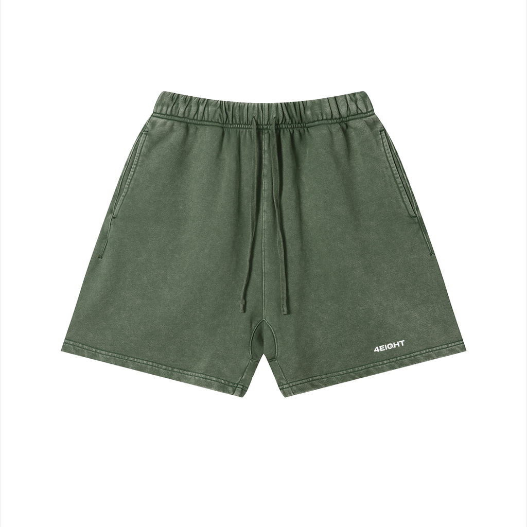 Unisex Vintage Wash Cotton Shorts