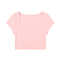 Women's Slim Cap Sleeve Crop T-Shirt