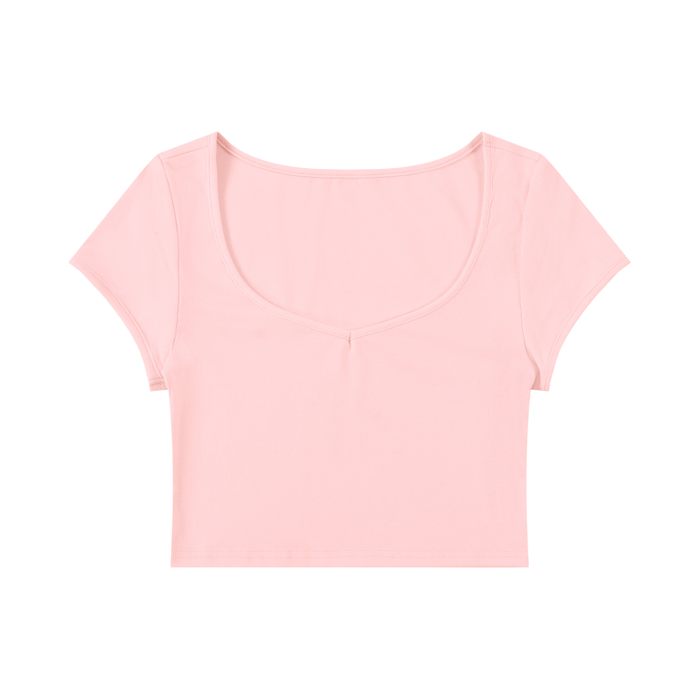 Women's Slim Cap Sleeve Crop T-Shirt