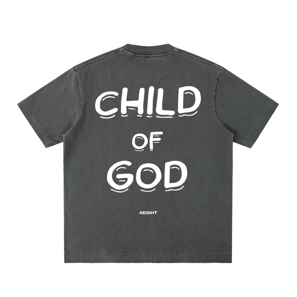 Heavyweight Vintage Washed Frayed T-Shirt