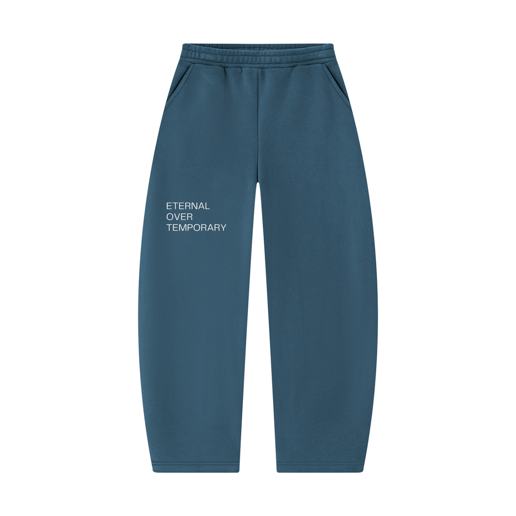 Unisex Barrel Leg Sweatpants