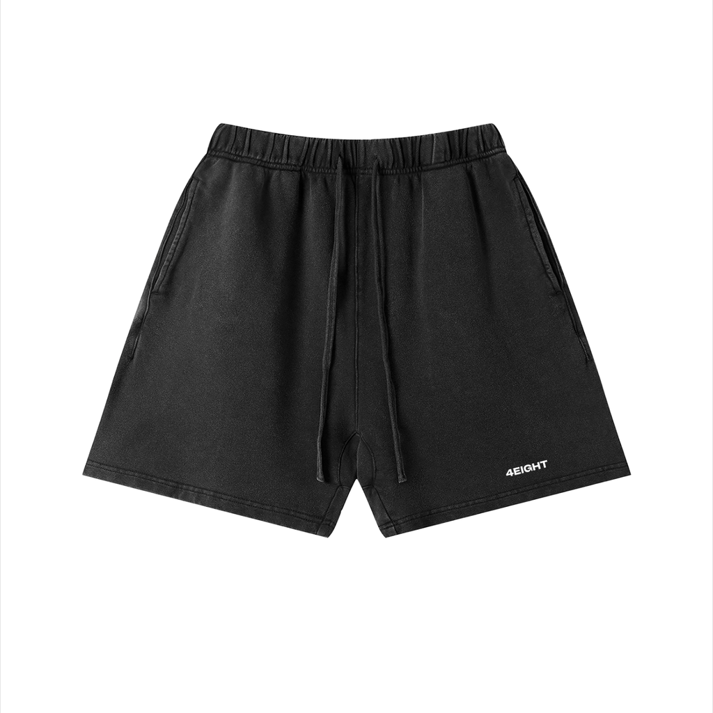 Unisex Vintage Wash Cotton Shorts