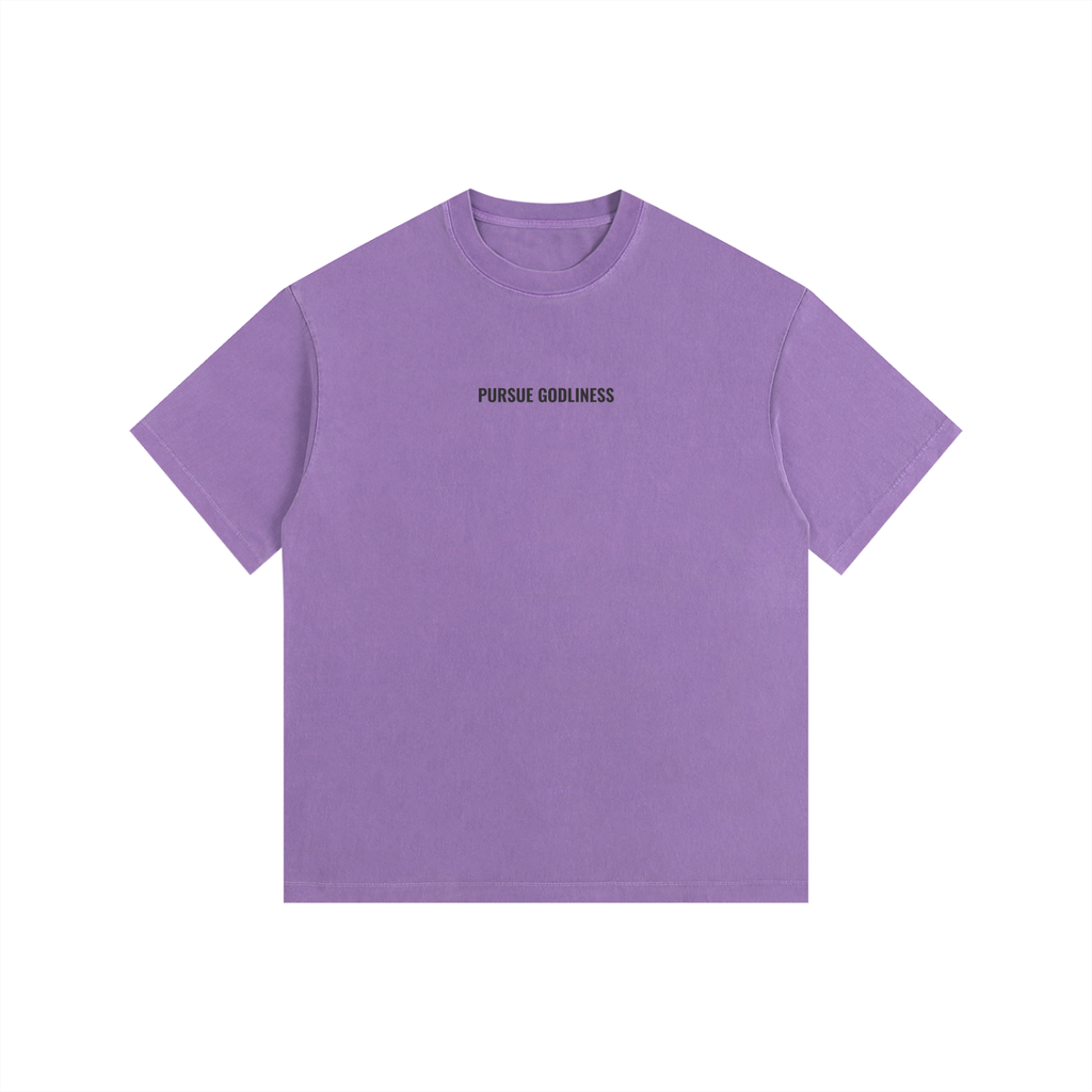 Vintage Washed Oversized Cotton T-Shirt