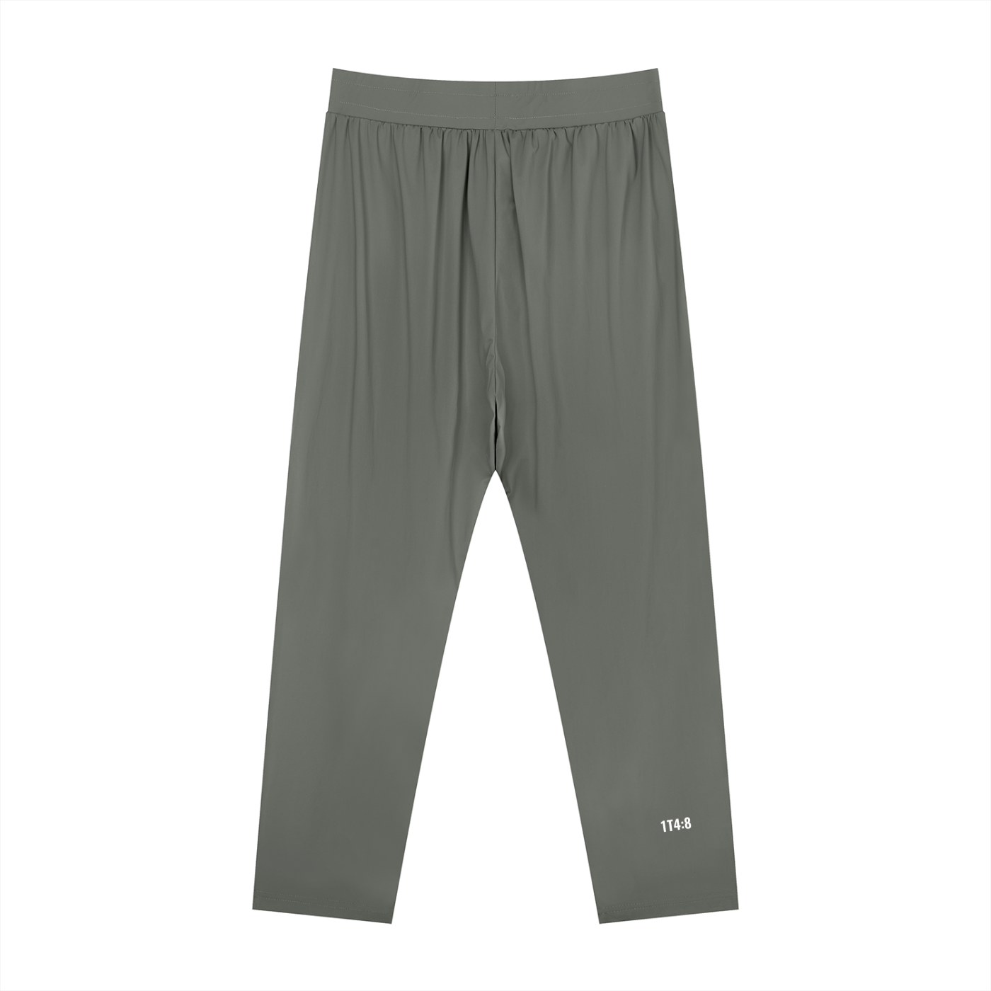 Men's Straight Leg Elastic Waist Pants