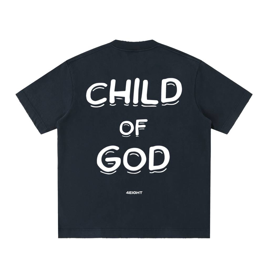 Heavyweight Vintage Washed Frayed T-Shirt