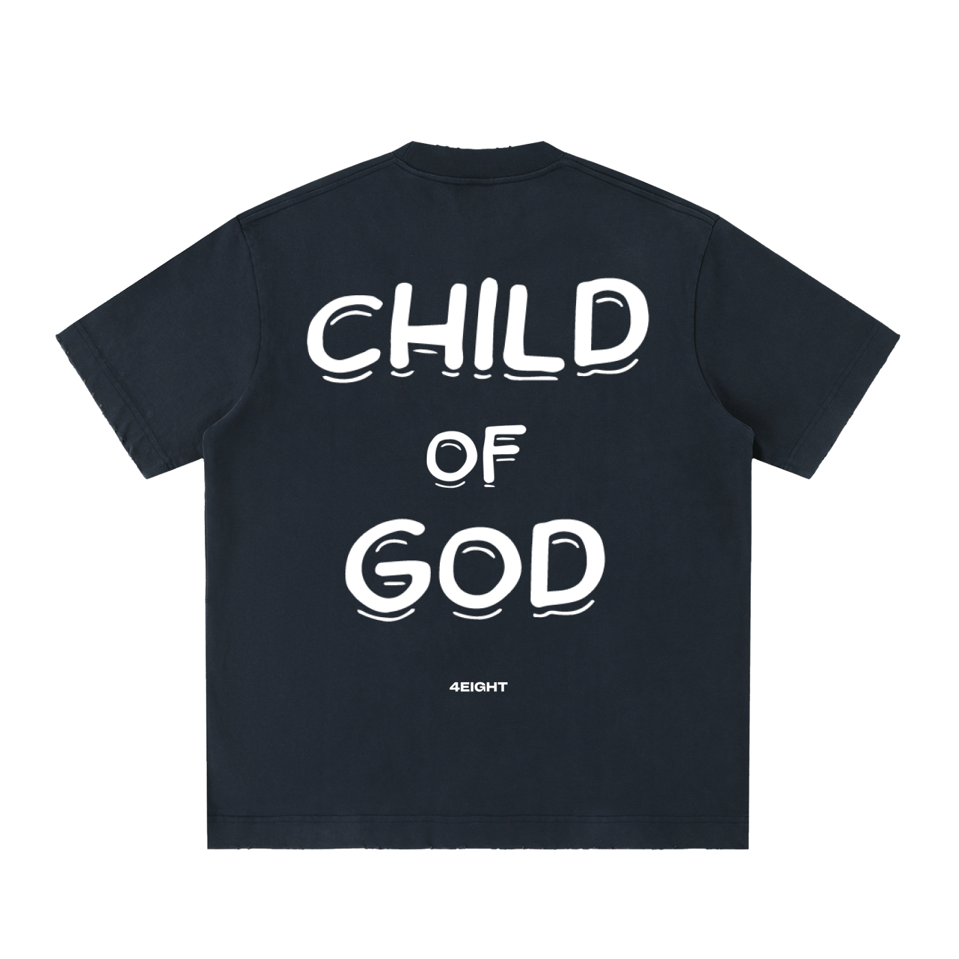 Heavyweight Vintage Washed Frayed T-Shirt