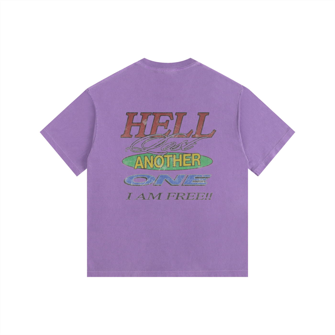 Vintage Washed Oversized Cotton T-Shirt